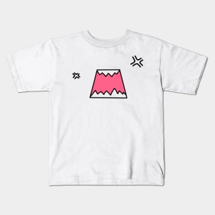 Angry face Kids T-Shirt